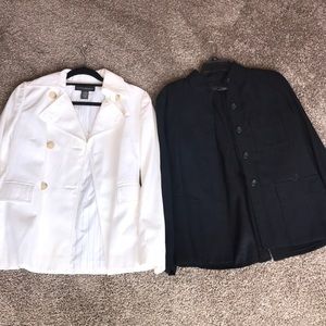 Two Banana Republic pea coats!!